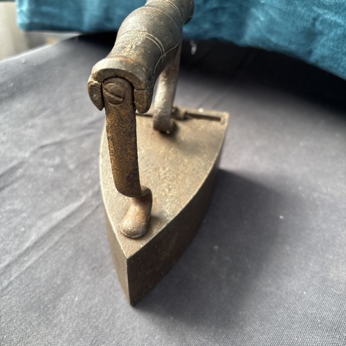 Antique charcoal iron - iron,