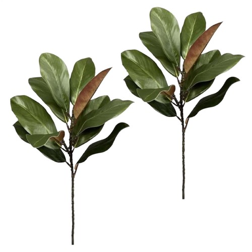 2pcs magnolia artificial - magnolia,