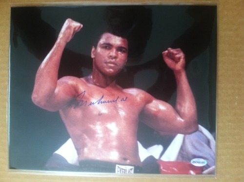 Signed muhammad ali 8x10 color - muhammad,