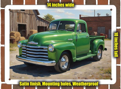 Metal sign 1949 chevrolet - -,