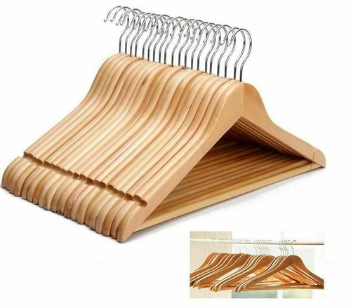 X20 wooden coat hangers suit - hangers,