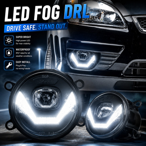Full led front - led, fog