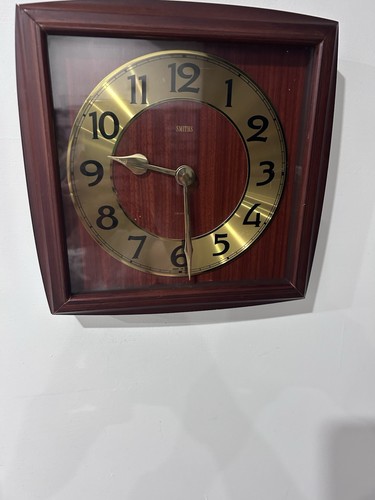 Vintage teak quartz smiths - teak,