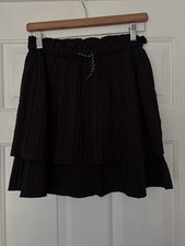 Zara size small black - black, pleated