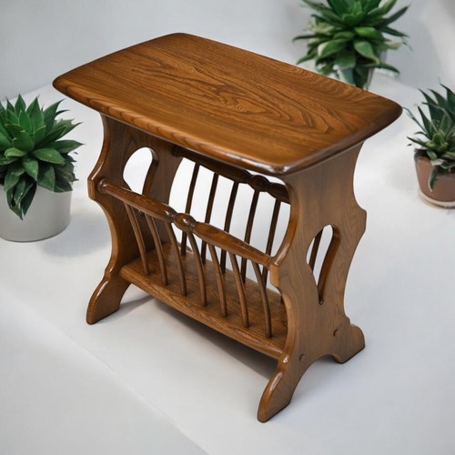 Ercol side table with - side,