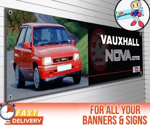 Vauxhall nova gte banner - nova, for