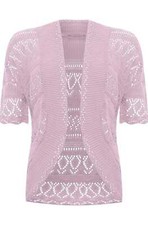 Women crochet knitted bolero - women,