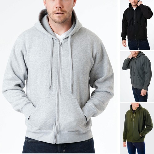 Mens zip hoodie - zip, pullover