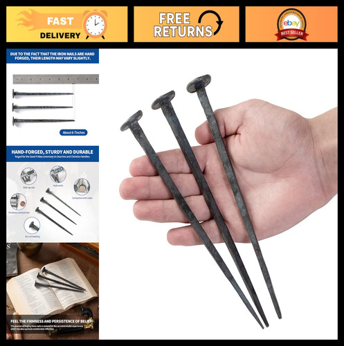 Hand forged iron - forged, nails