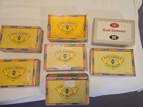 King edwards cigar boxes - edwards,
