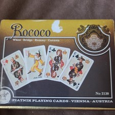Rococo piatnik playing cards - rococo,