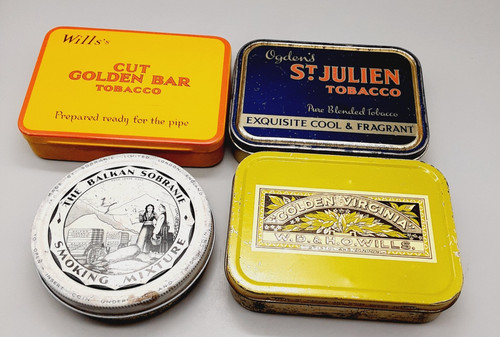 Vintage tobacco tins - 4,