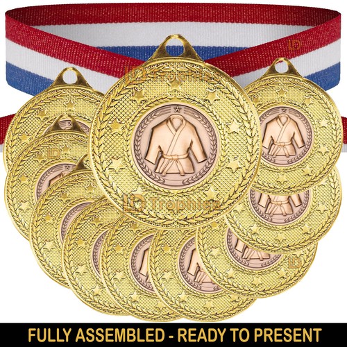 Martial arts medals - 10,