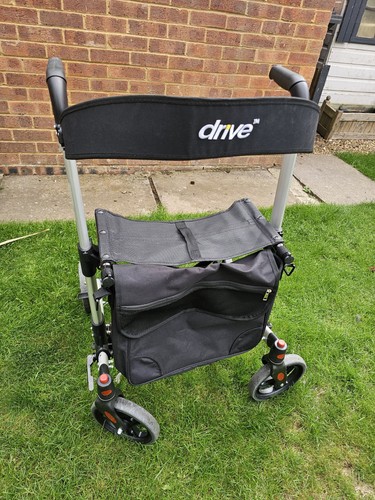 Rollator walking aid with seat - rollator,