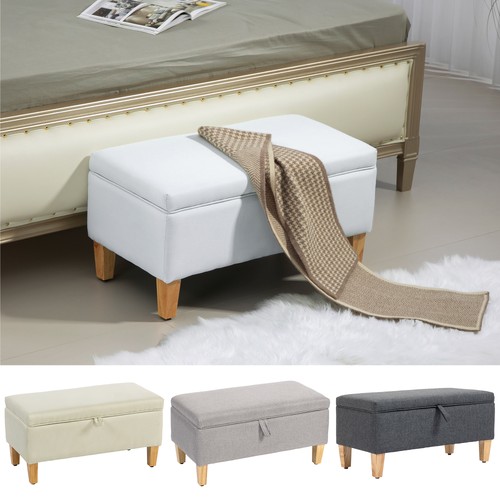 Linen storage ottoman - storage, for