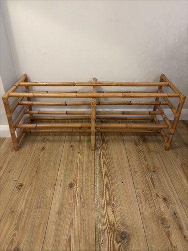Vintage bamboo cane shoe - bamboo,