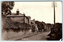 Postcard codford street scene - street,