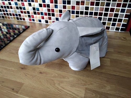 Elephant doorstop - elephant,