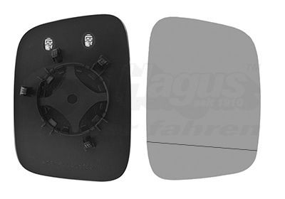 Fits van wezel 5896836 - van, mirror