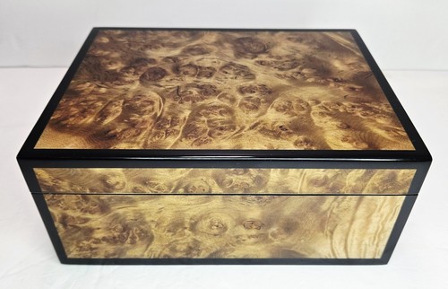 Vintage burl wood - wood, black