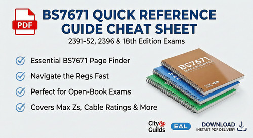 2026 bs7671 quick reference - bs7671,