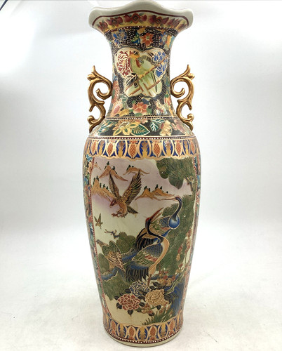 Large satsuma style oriental - satsuma,