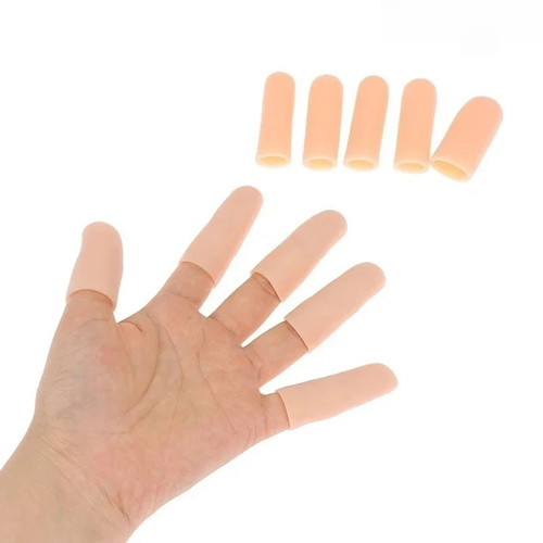 10pcs gel finger cots silicone - finger,