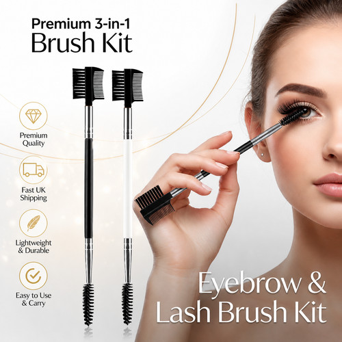 Eyebrow eyelash comb - in,