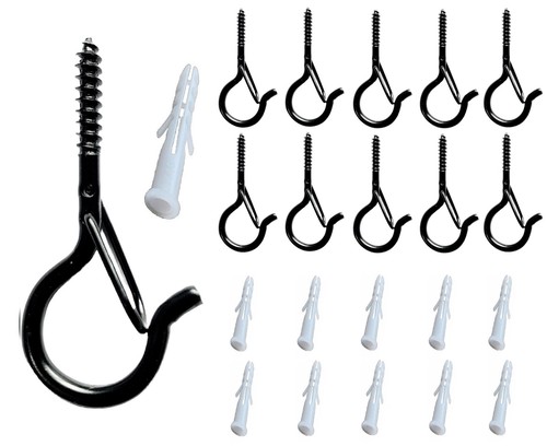 10pcs screw hooks for outdoor - 10pcs,
