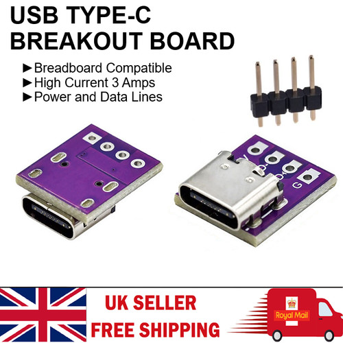 Usb type breakout - type,