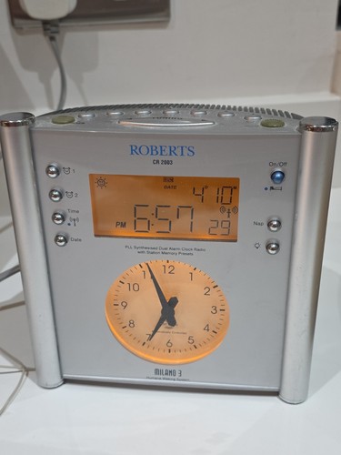 Roberts cr2003 clock - roberts, radio