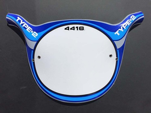 Type bmx number plates - type,