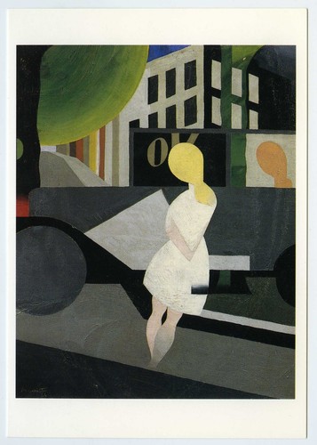 Cubism art postcard rene - cubism,