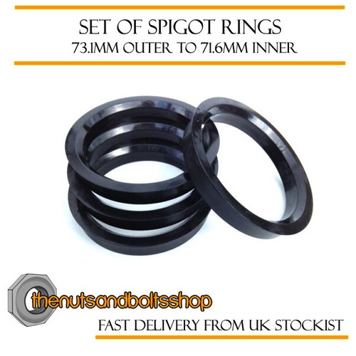 Spigot rings to 71 6 - spigot, 73.1