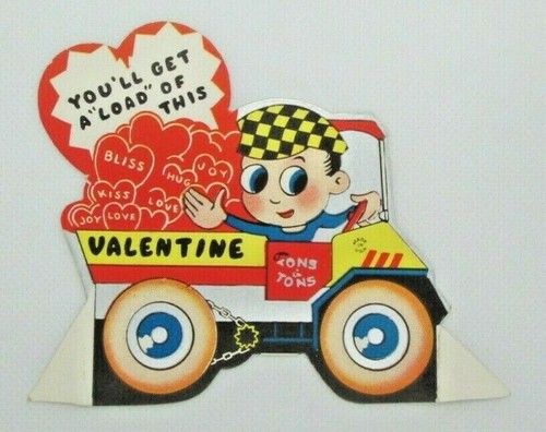 Vintage valentine greeting - vintage,