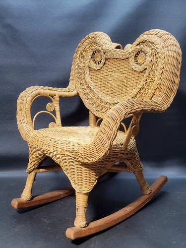 Children wicker rocker - children's,