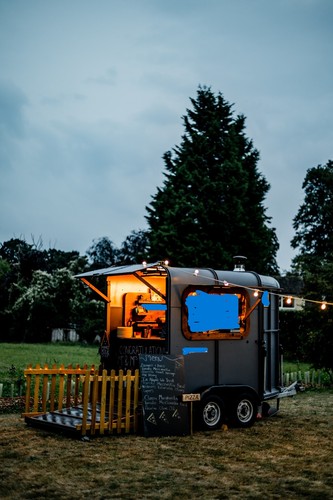 Converted horse box pizza wood - converted,