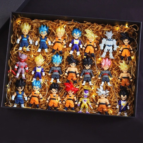 21pcs super saiyan - saiyan, goku