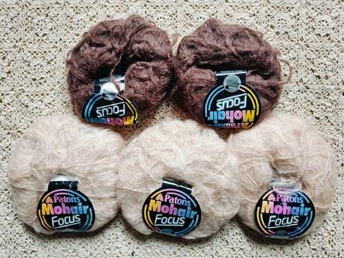 Paton mohair focus brown - focus, &