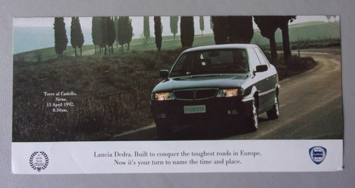 Lancia dedra orig - lancia, 1992