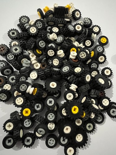 Lego wheel 6mm various - lego,