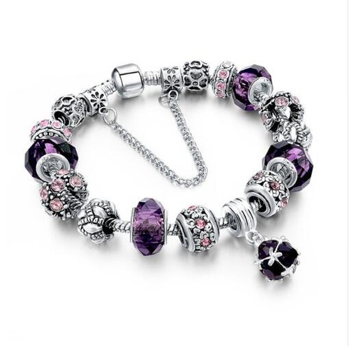 Crystal charm bracelets for - bracelets,