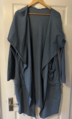 Jersey wrap coatigan one - wrap, 12-22