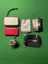 Nintendo lite red with case - ds,
