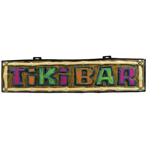 Hawaiian tiki bar sign 110cm - hawaiian,