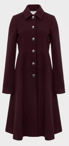 Hobbs catalin coat wine - coat,