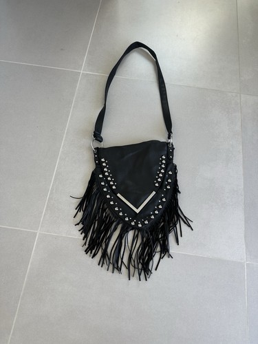 Moda black faux leather - black,