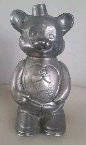 Vintage teddy bear metal - teddy,