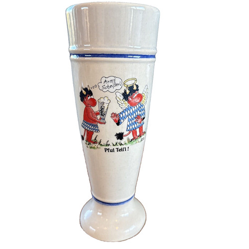 Beer stein stoneware loernd - stoneware,
