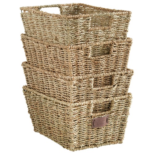 Vonhaus set seagrass - vonhaus,